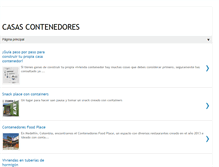 Tablet Screenshot of casascontenedores.com